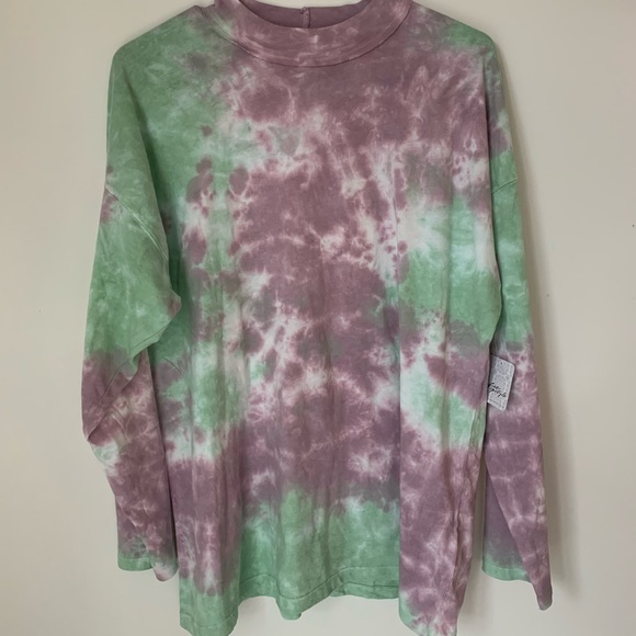 BNWT Free People Tie Dye Longsleeve - Picture 1 of 4